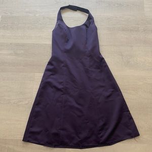 David’s Bridal Bridesmaid Dress Halter Top